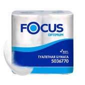 Туалетная бумага, "FOCUS Optimum", 4 шт/уп